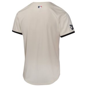 Texas Rangers Nike Youth City Connect Limited Jersey - Natural photo 3 Jersey4u