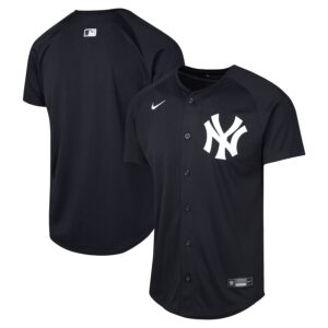 New York Yankees Nike Youth Alternate Limited Jersey - Navy photo 1 Jersey4u