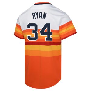 Nolan Ryan Houston Astros Nike Youth Cooperstown Collection Limited Player Jersey - White photo 3 Jersey4u