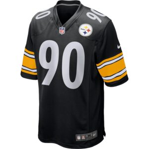 T.J. Watt Pittsburgh Steelers Nike Youth Game Jersey - Black photo 2 Jersey4u