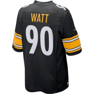 T.J. Watt Pittsburgh Steelers Nike Youth Game Jersey - Black photo 3 Jersey4u