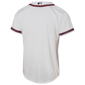 Atlanta Braves Nike Youth Home Jersey4u 2.0 Jersey - White photo 3 Jersey4u