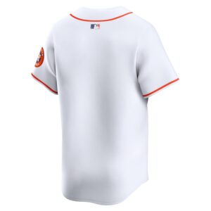 Houston Astros Nike Youth Home Limited Jersey - White photo 3 Jersey4u