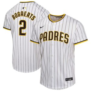 Xander Bogaerts San Diego Padres Nike Youth Home Player Game Jersey - White photo 1 Jersey4u