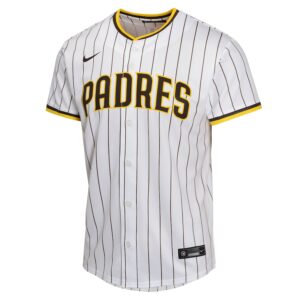 Xander Bogaerts San Diego Padres Nike Youth Home Player Game Jersey - White photo 2 Jersey4u