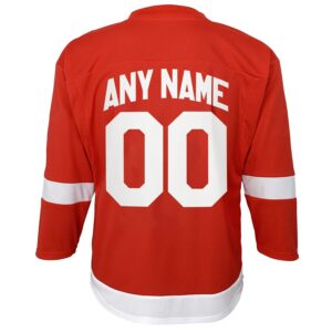 Detroit Red Wings Youth Home Jersey4u Custom Jersey - Red photo 3 Jersey4u